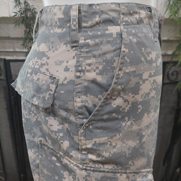 US Army Digital Camouflage Pants Mens 34x30 Combat Cargo Pockets True Vintage - Picture 7 of 11